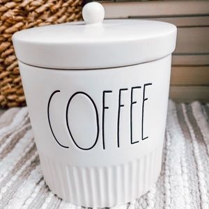 Rea Dunn Coffee Canister- Used in New Condition